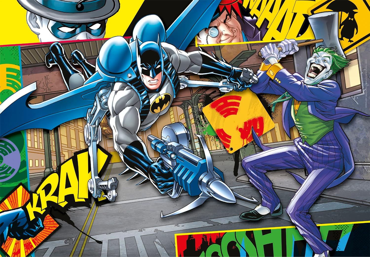 Thumbnail 1 de Clementoni 27175 Supercolor Puzzle Glowin Lights Batman, 104 pezzi – Puzzle Bambini 6 Anni