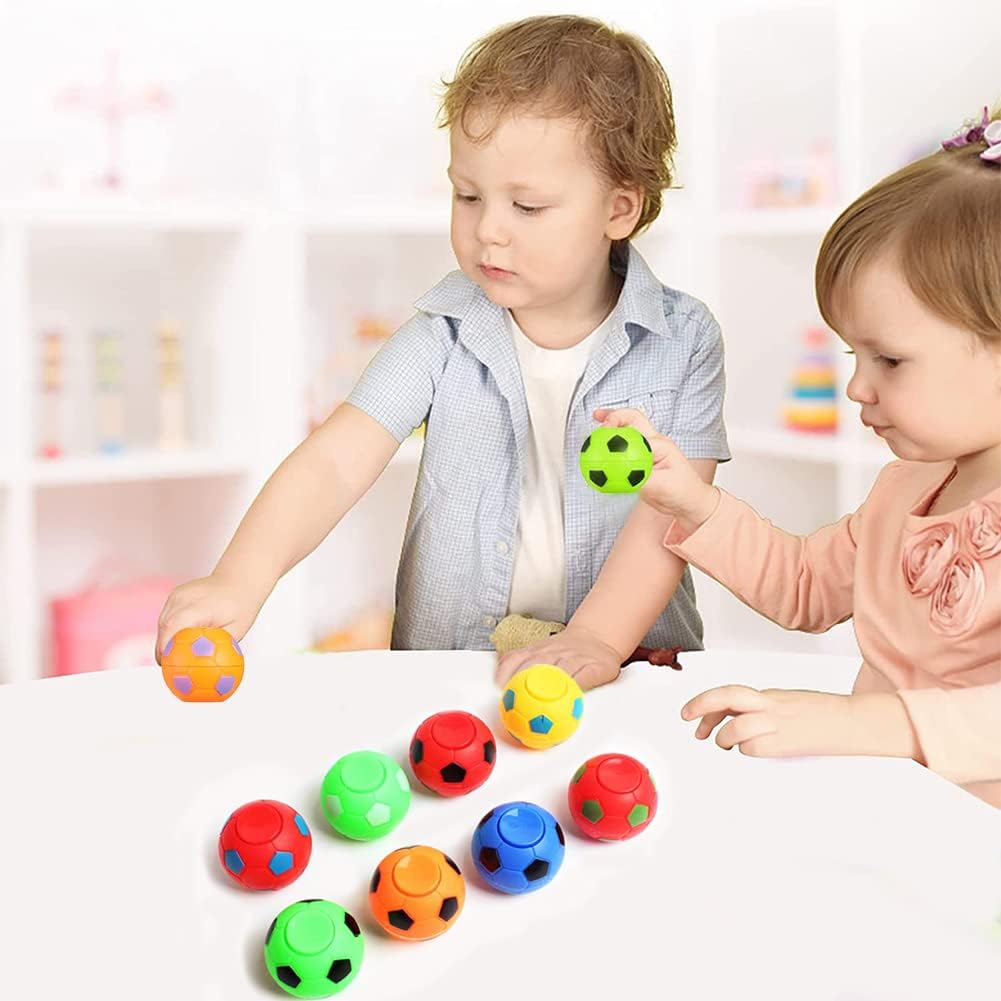 Thumbnail 4 de Mini Fidget Soccer Ball Spinners 32 pcs