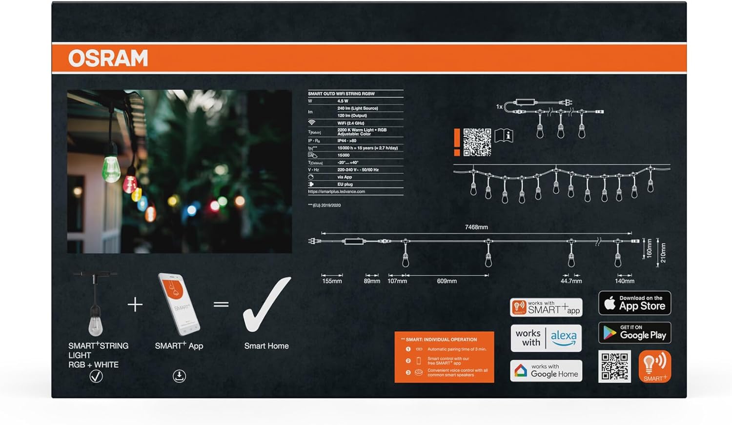 Thumbnail 4 de OSRAM SMART+ String 240 lm