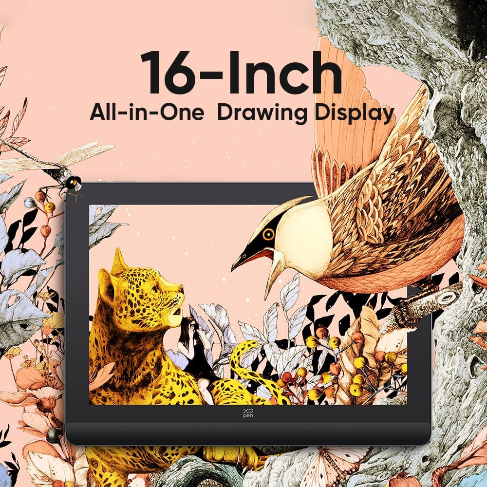 Detalle de XPPen Artist Pro 16 2.5K drawing tablet