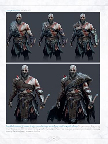 Detalle 2 de The Art of God of War Ragnarök Deluxe Edition