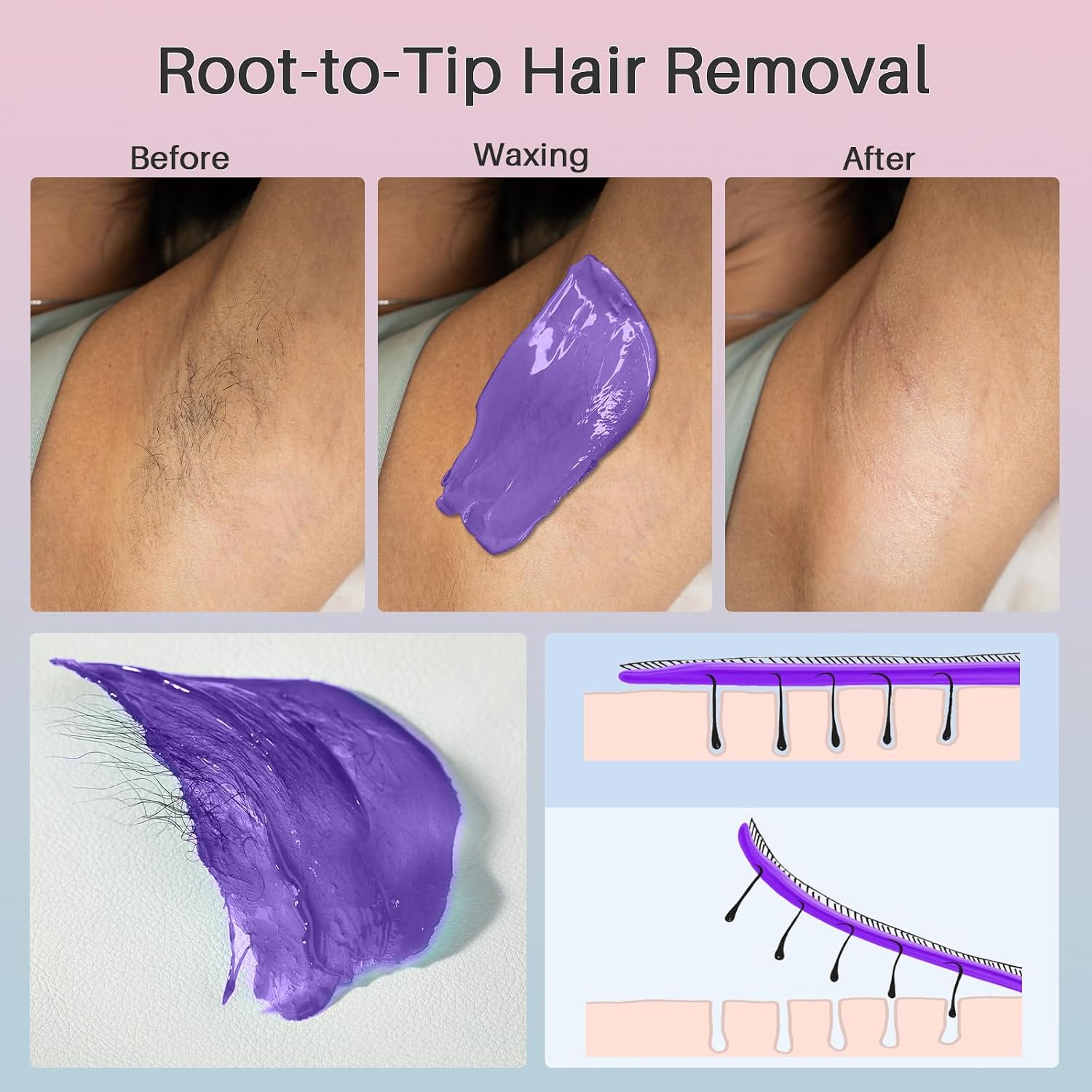 Thumbnail 4 de BLITZWAX Brazilian and Bikini Waxing Kit for Women 🎀