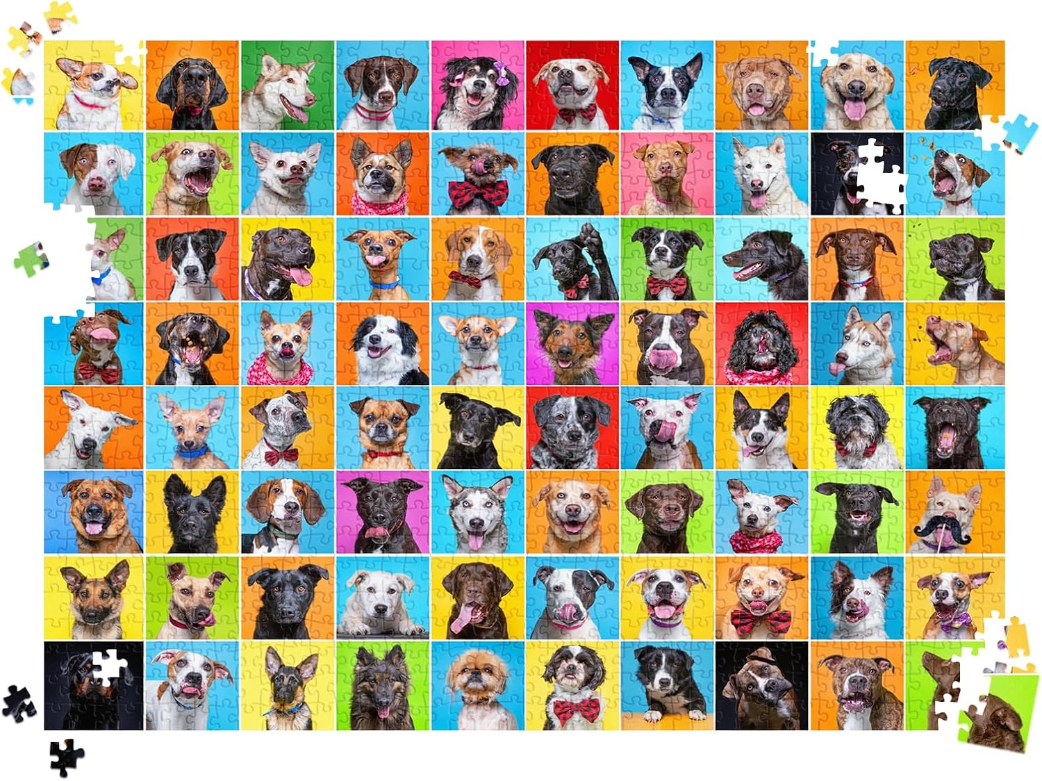 Thumbnail 6 de HUADADA Jigsaw Puzzles Dog Photo Studio – 1000 Piece Puzzle for Adults