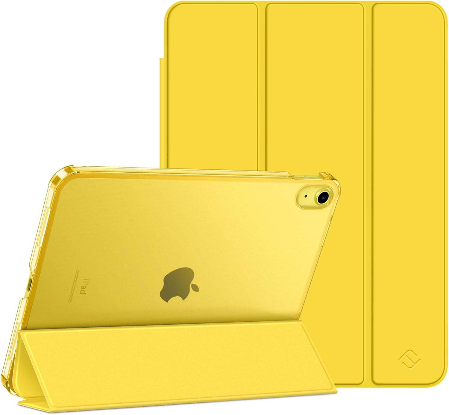 Detalle de FINTIE Ultra Slim Case for iPad (A16) 11th Gen / iPad 10th Gen 10.9" - Frosted Yellow