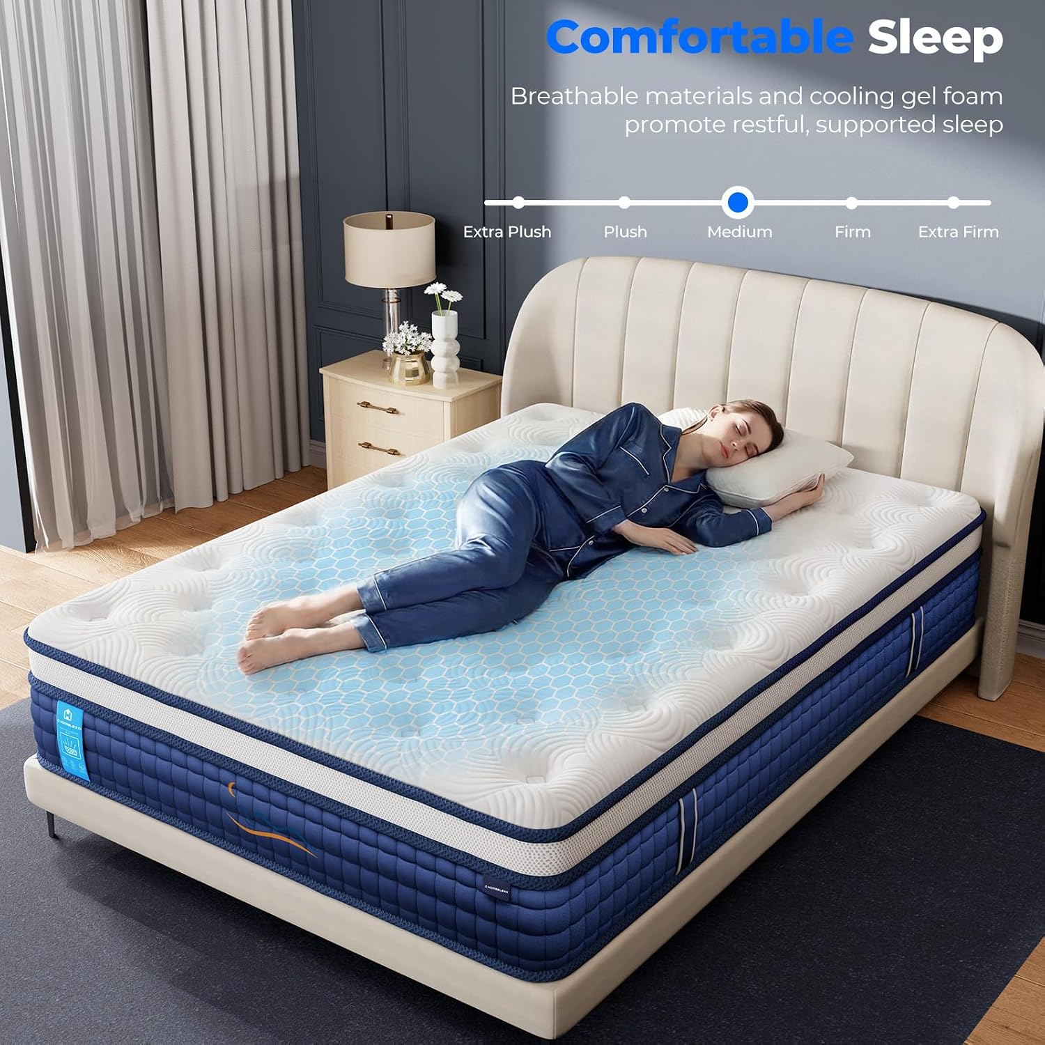 Thumbnail 6 de HOMiGroPa Hybrid Mattress, 10-Inch