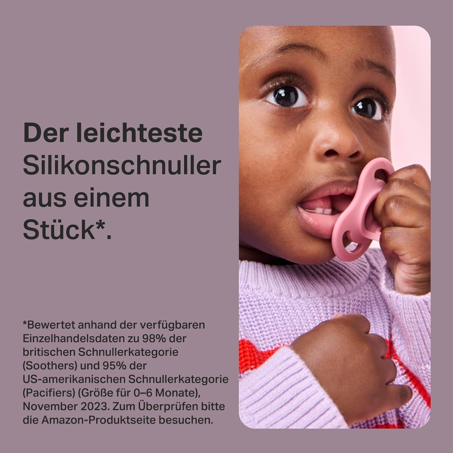 Thumbnail 3 de Tommee Tippee Ultraleichter StayPut 0-6m Schnuller