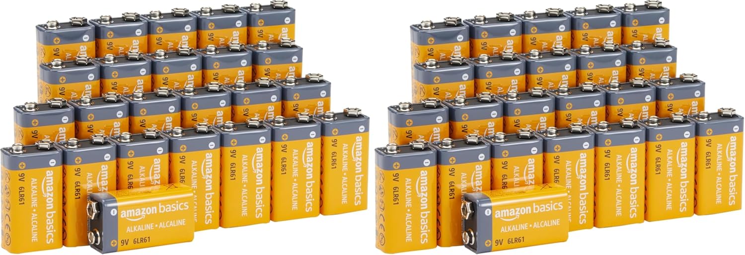 Thumbnail 6 de Amazon Basics 9 V Alkalibatterien (9V/6LR61) im 8er-Pack – 5 Jahre lagerfähig