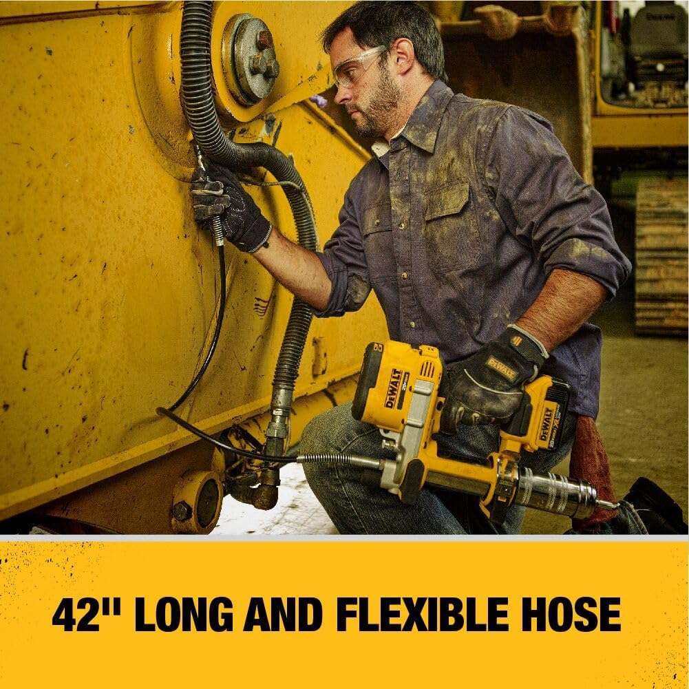 Thumbnail 5 de DEWALT Grease Gun Kit 20V MAX with 4.0Ah Battery and Charger (DCGG571M1)