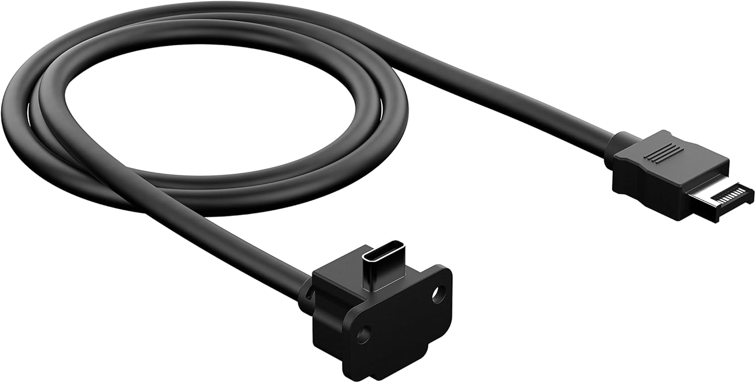Thumbnail 2 de Fractal Design USB‑C 10Gbps Kabel für Meshify 2 Lite & Compact – für schnelle Datenübertragung