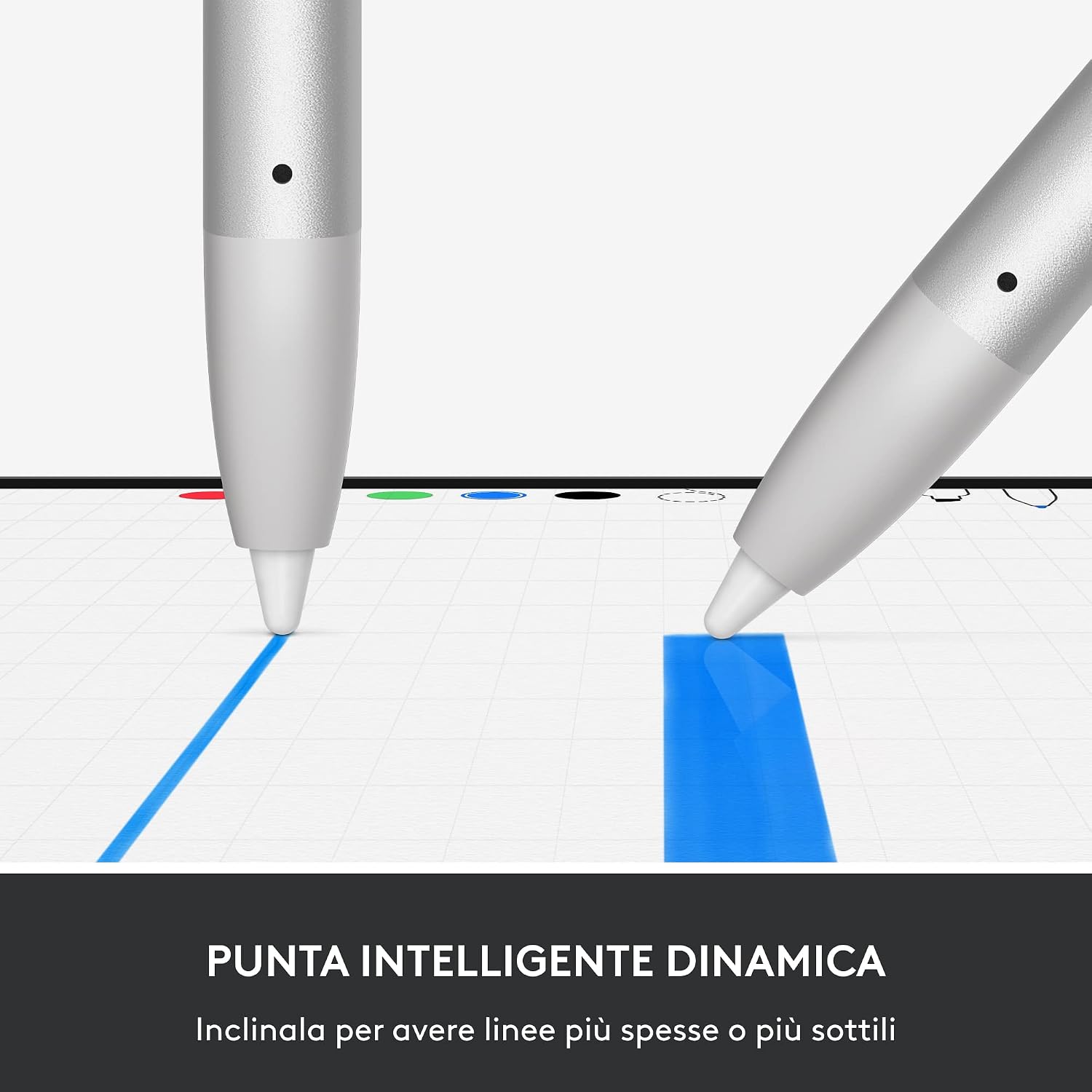 Thumbnail 5 de Logitech Crayon: Matita Digitale per iPad con USB-C, precisione al pixel e ricarica rapida
