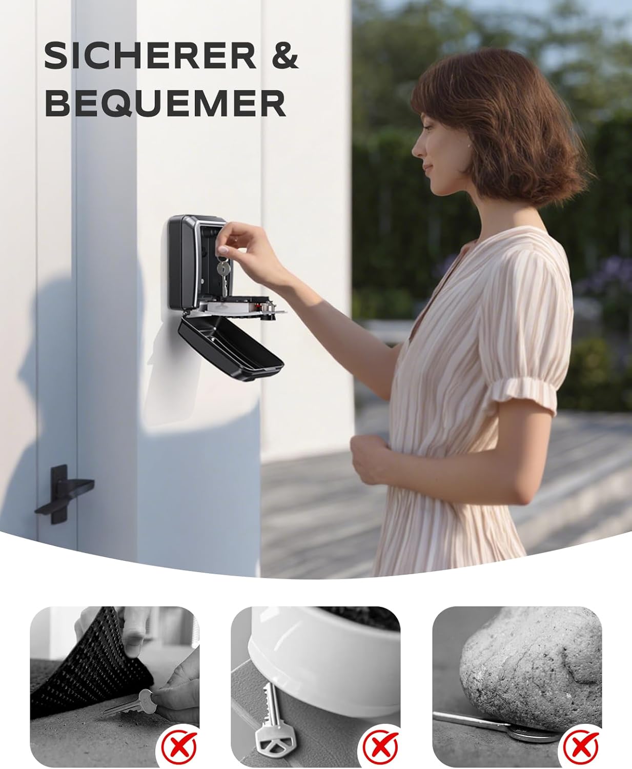 Thumbnail 3 de Mohard Schlüsseltresor Zahlenschloss 12-stellig 🔐