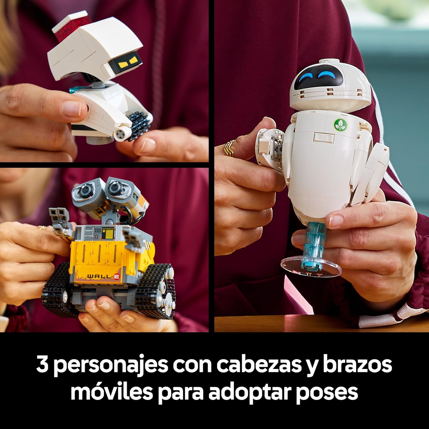 Thumbnail 4 de LEGO Disney Pixar Wall-E y Eve 43279