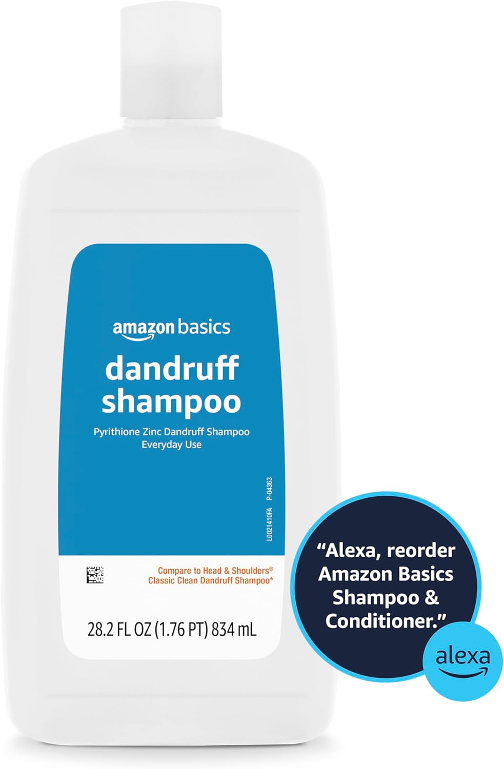 Thumbnail 5 de Amazon Basics Anti-Dandruff Shampoo for Itchy Scalp (pH Balanced, Paraben-Free, 28.2 fl oz)