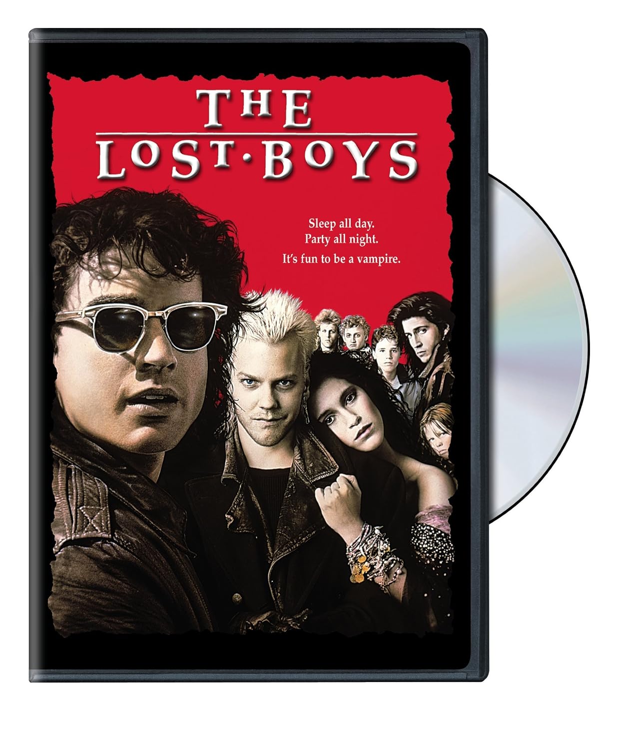 Detalle de The Lost Boys DVD, Full-Screen NTSC with Dolby Digital 5.1