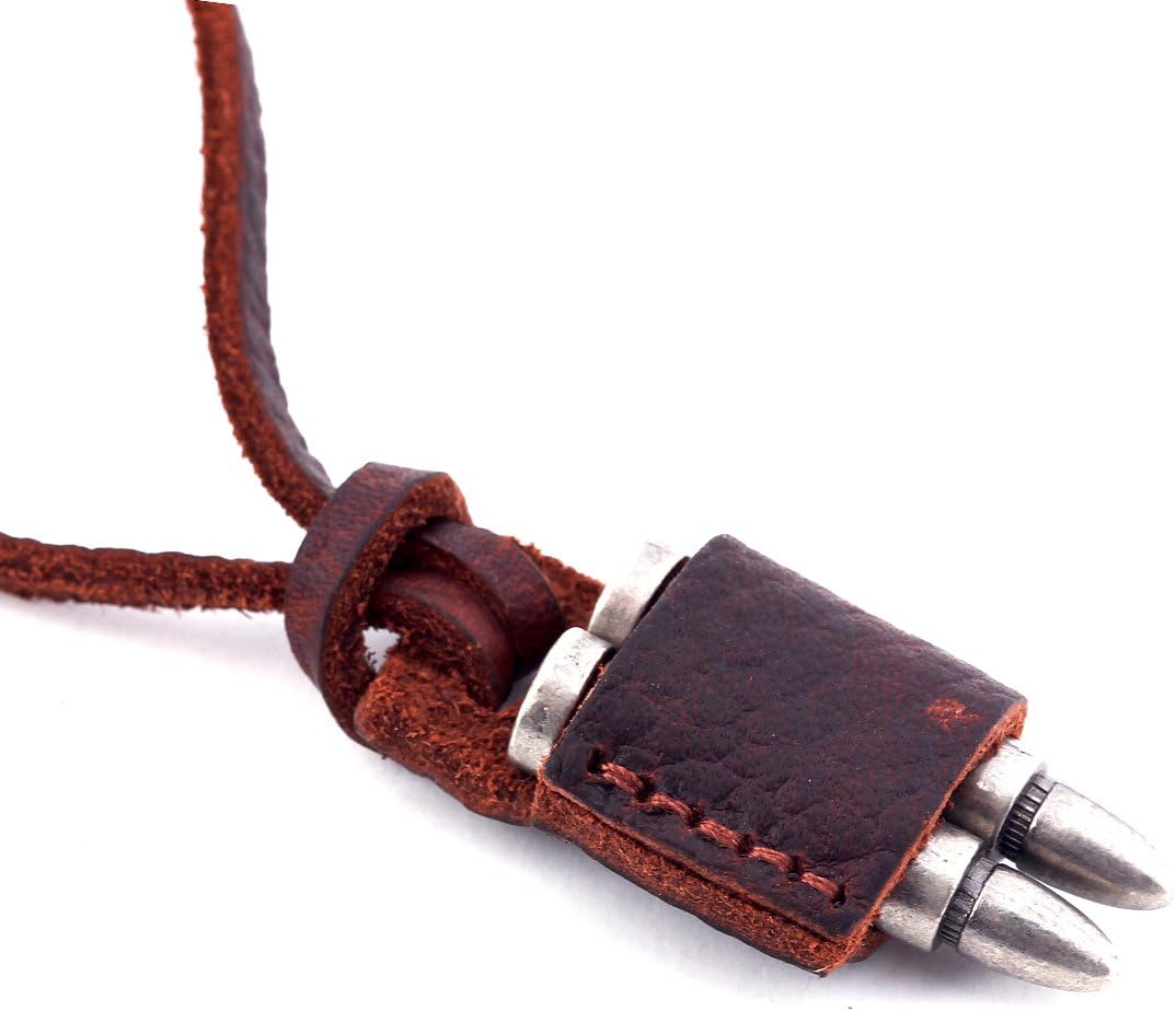 Thumbnail 4 de DonDon Collar de cuero ajustable 6,5 cm