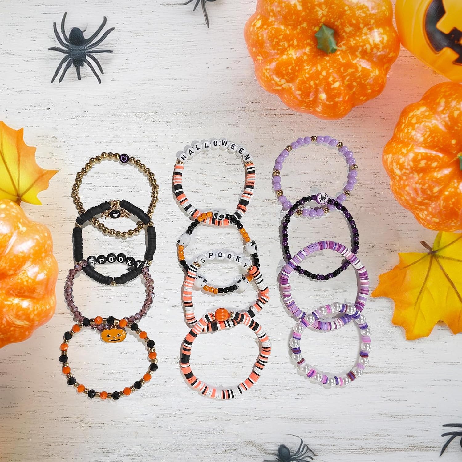 Detalle 2 de Shcsdr Halloween Bracelets 40-Piece Set