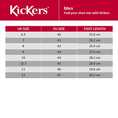 Thumbnail 5 de Kickers Mens Fragma Lace Up Moc Toe Leather Shoes – Black, 6 UK