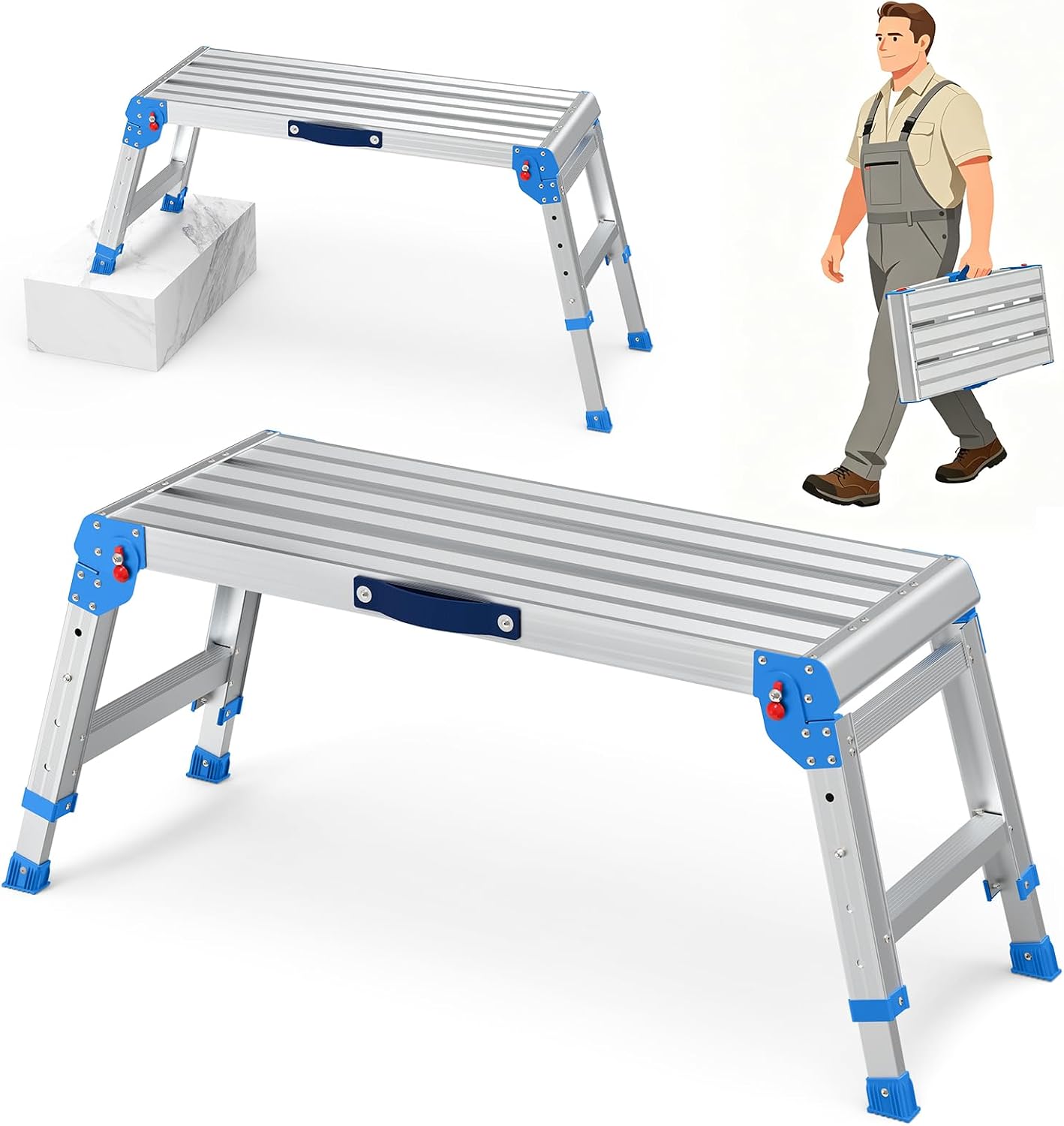 Thumbnail 6 de Loyoda Folding Work Platform, 500 lbs Capacity