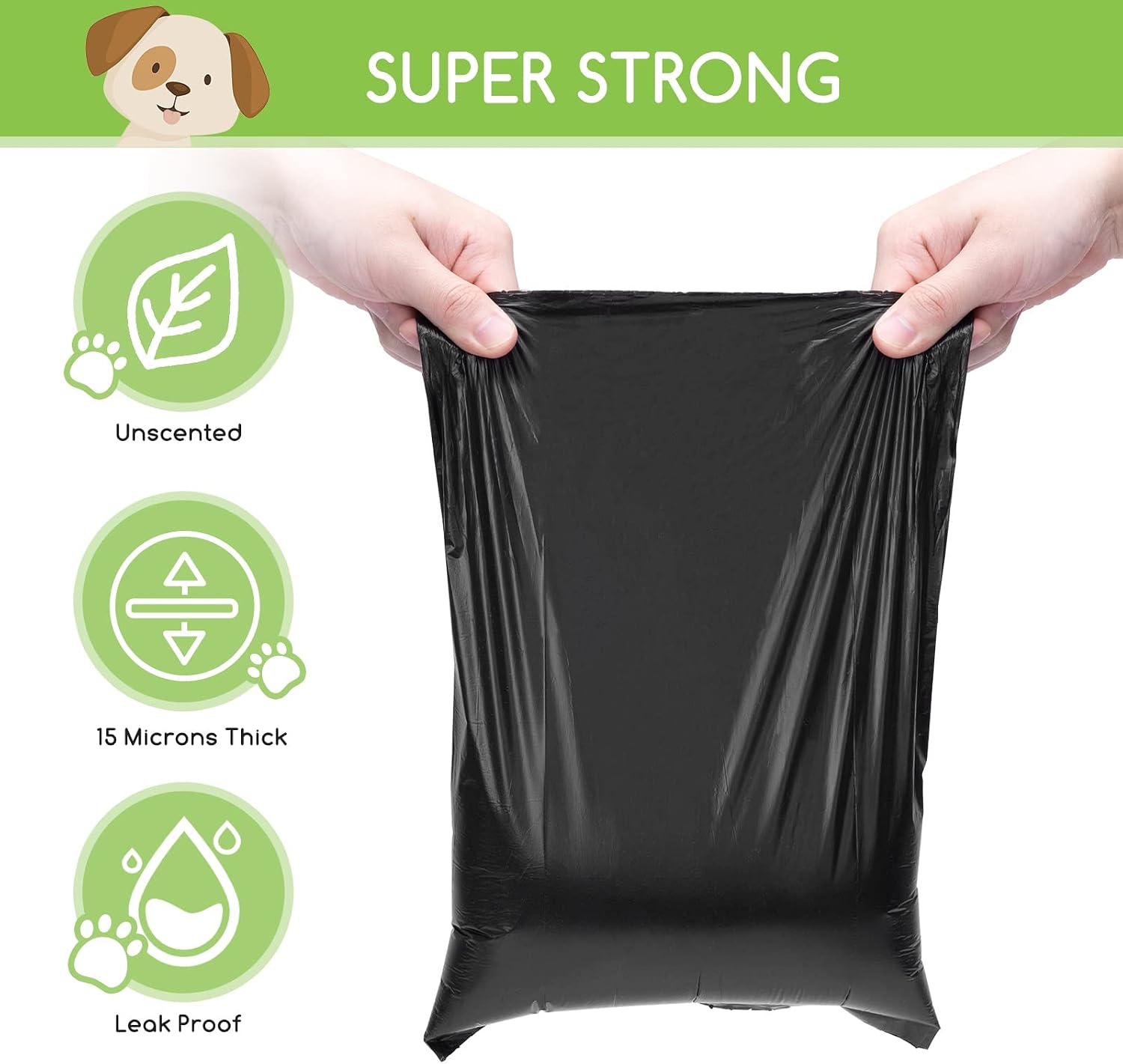 Detalle de Nobleza Bolsa excrementos perros 1080 uds