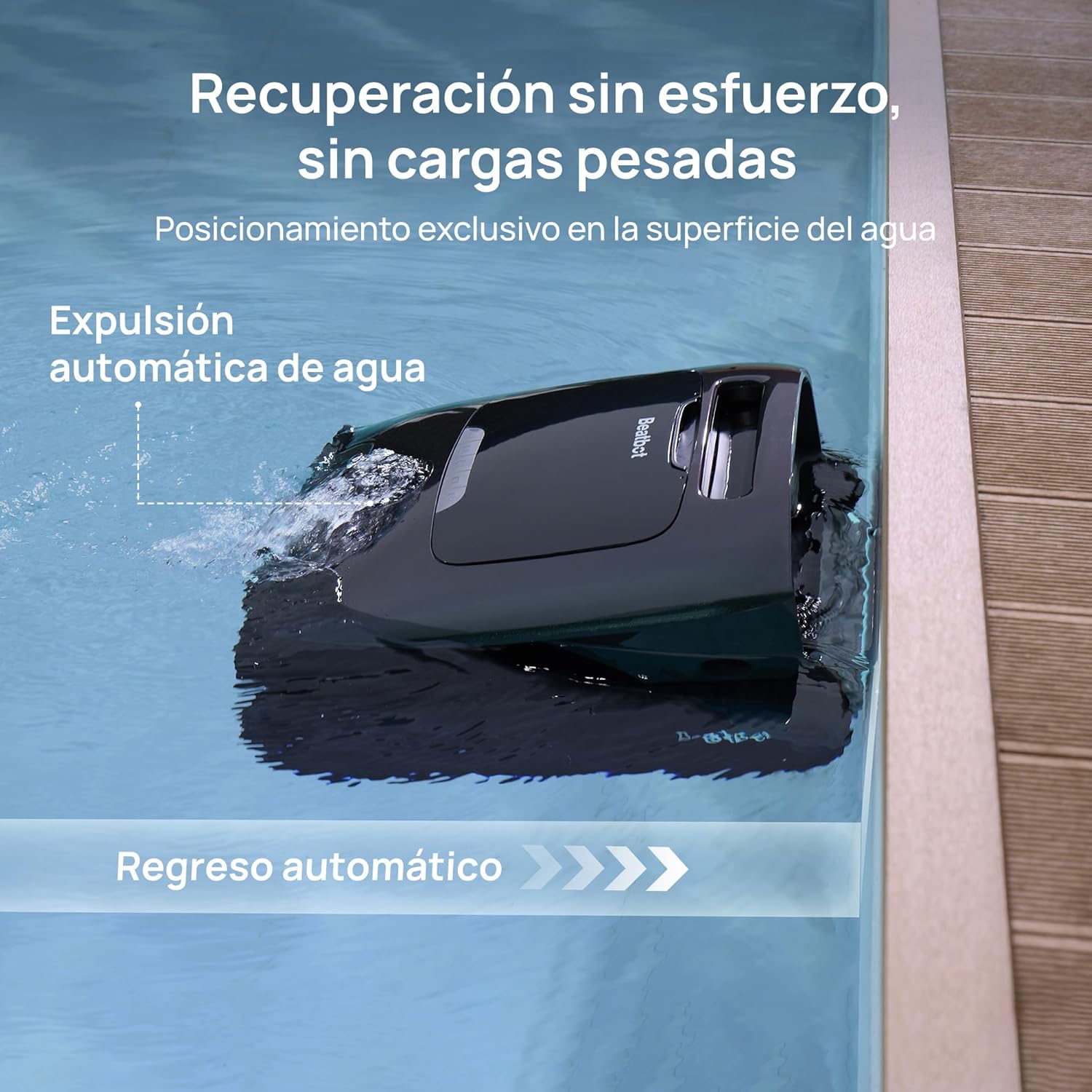 Detalle 2 de Beatbot AquaSense 2 Pro Robot Limpiafondos Piscina 🏊