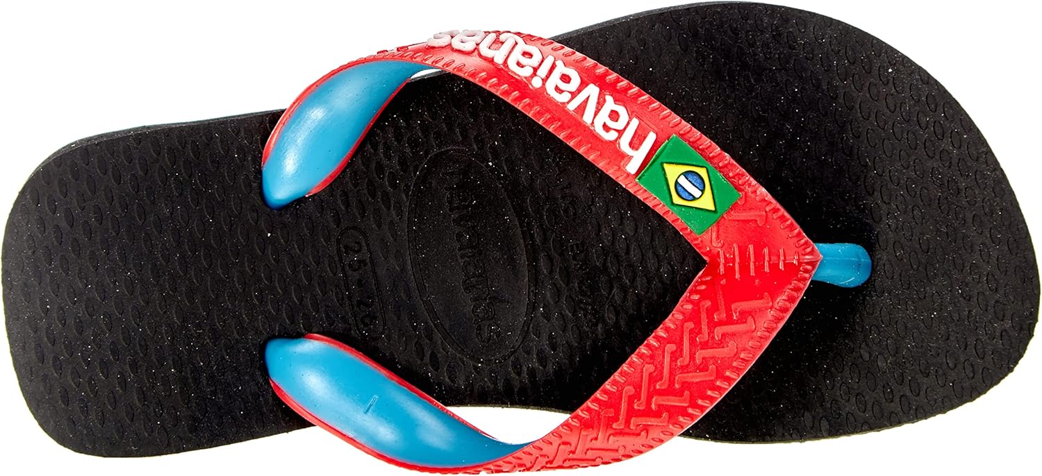Thumbnail 4 de Havaianas Brasil Mix (Mini Me) Unisex Bambini e Ragazzi – Infradito in gomma con motivo greca, grana di riso e mattoni