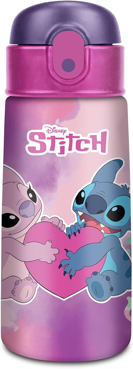 Detalle de Seven Borraccia Kid Pokemon Blu 460 ml: acciaio inox, ermetica, BPA free