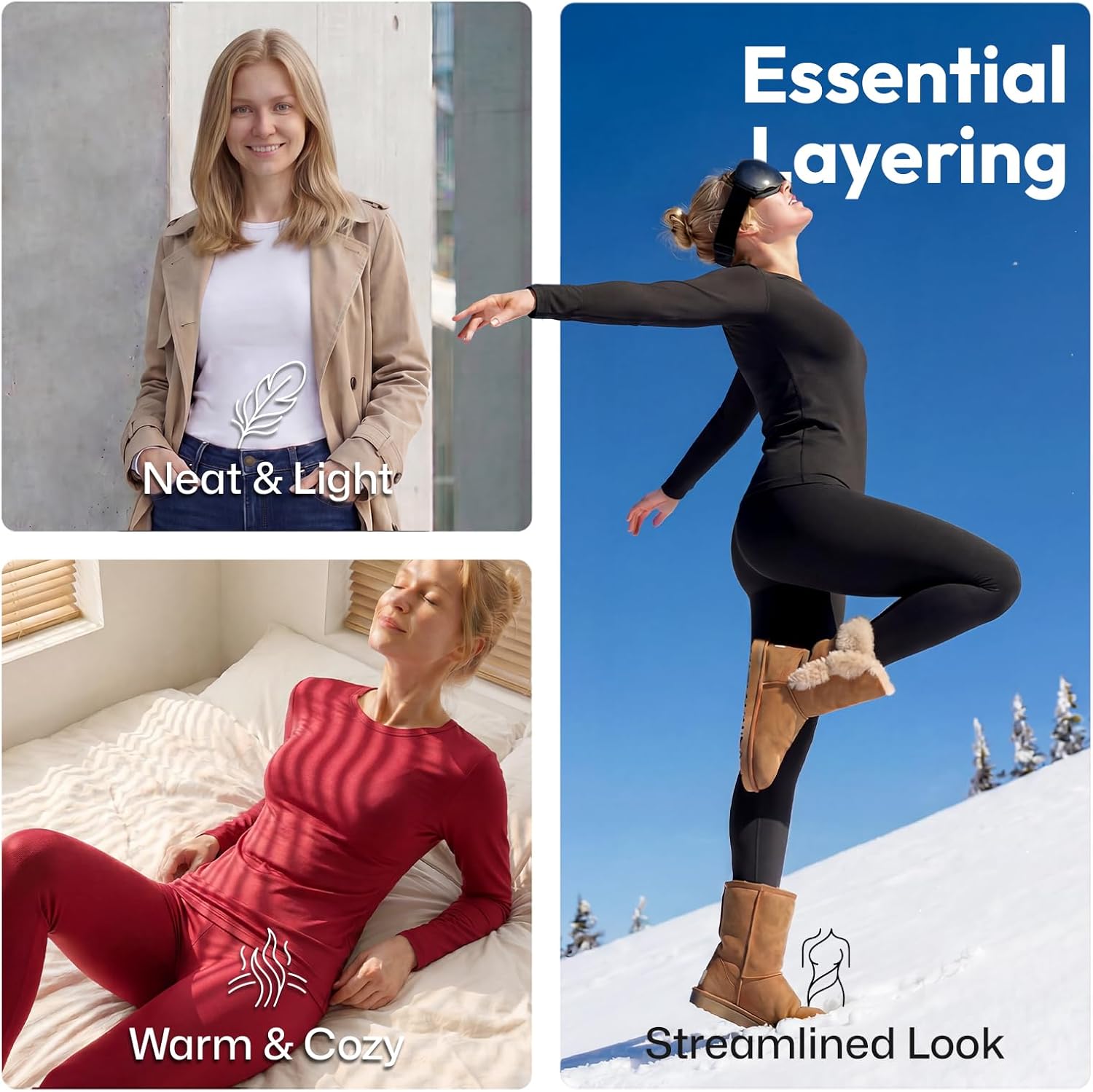 Thumbnail 4 de WEERTI Thermal Long Johns for Women 🩲