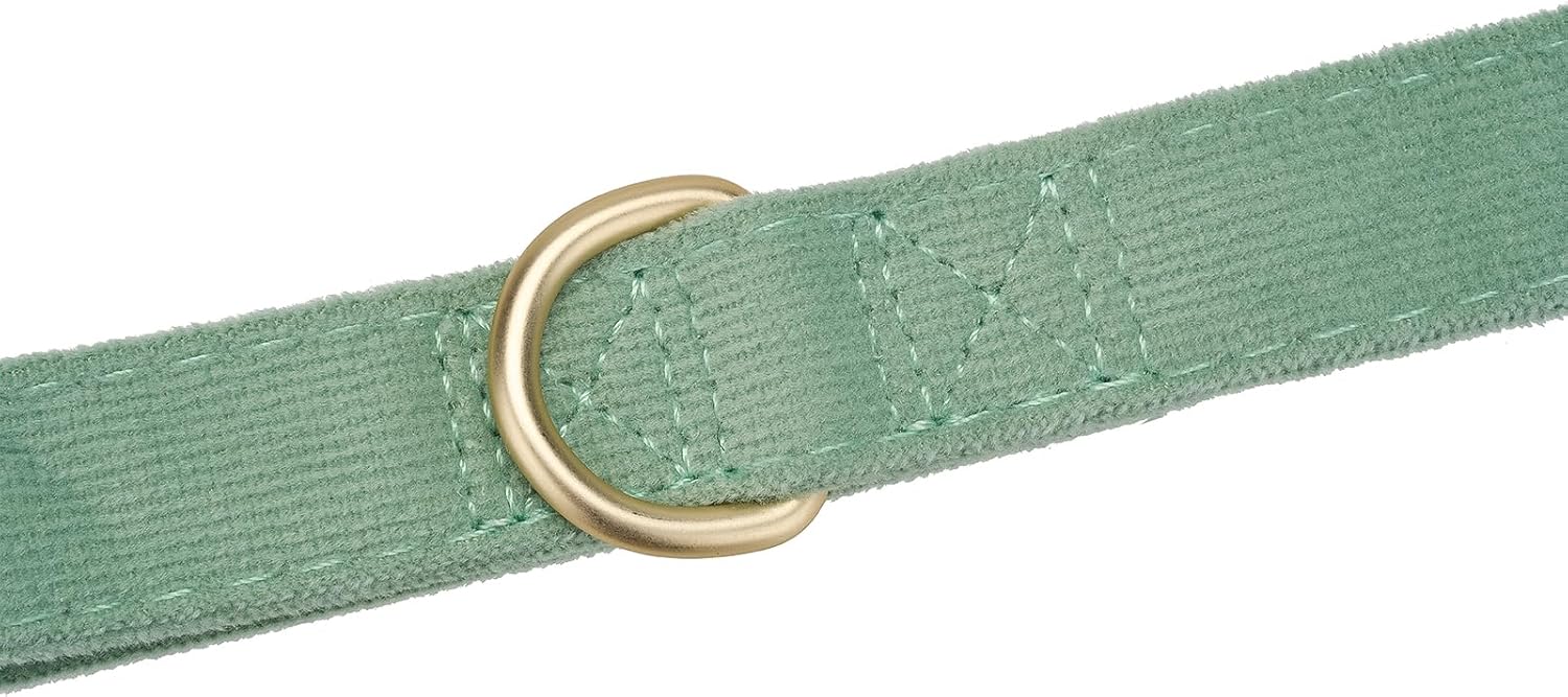 Thumbnail 4 de YUDOTE Soft Corduroy Dog Lead Small (1.5x150cm) in Sage Green