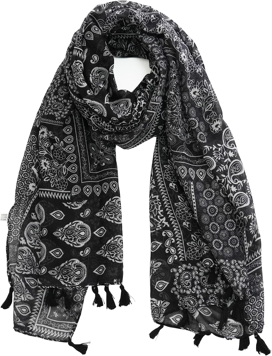 Detalle de JERLA Women's Scarf, Polyester