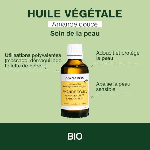 Thumbnail 1 de PRANAROM Almendra Dulce Bio - Aceite Vegetal Suavizante