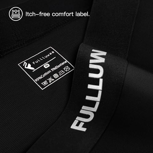 Detalle de Fullluwaa Mens Boxers Cotton 10 Pack – Breathable, Soft and No Scratch Comfort