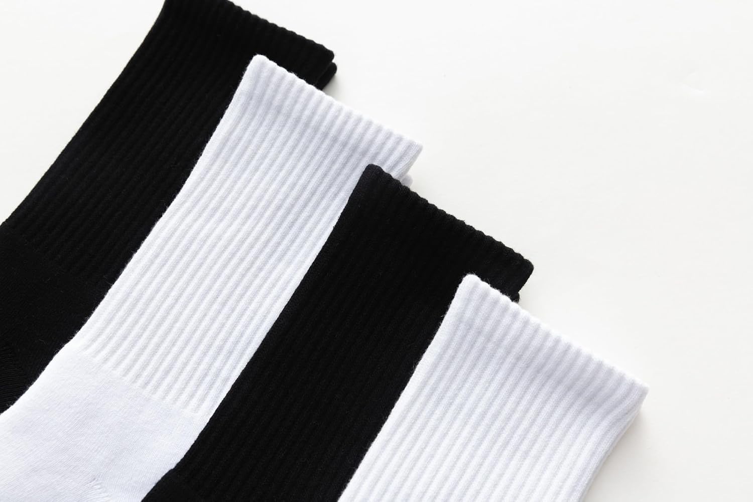 Thumbnail 6 de Irisbear Women’s Crew Socks (5-Pair Pack) — Lightweight Thin Cotton for Gym, Running & Everyday