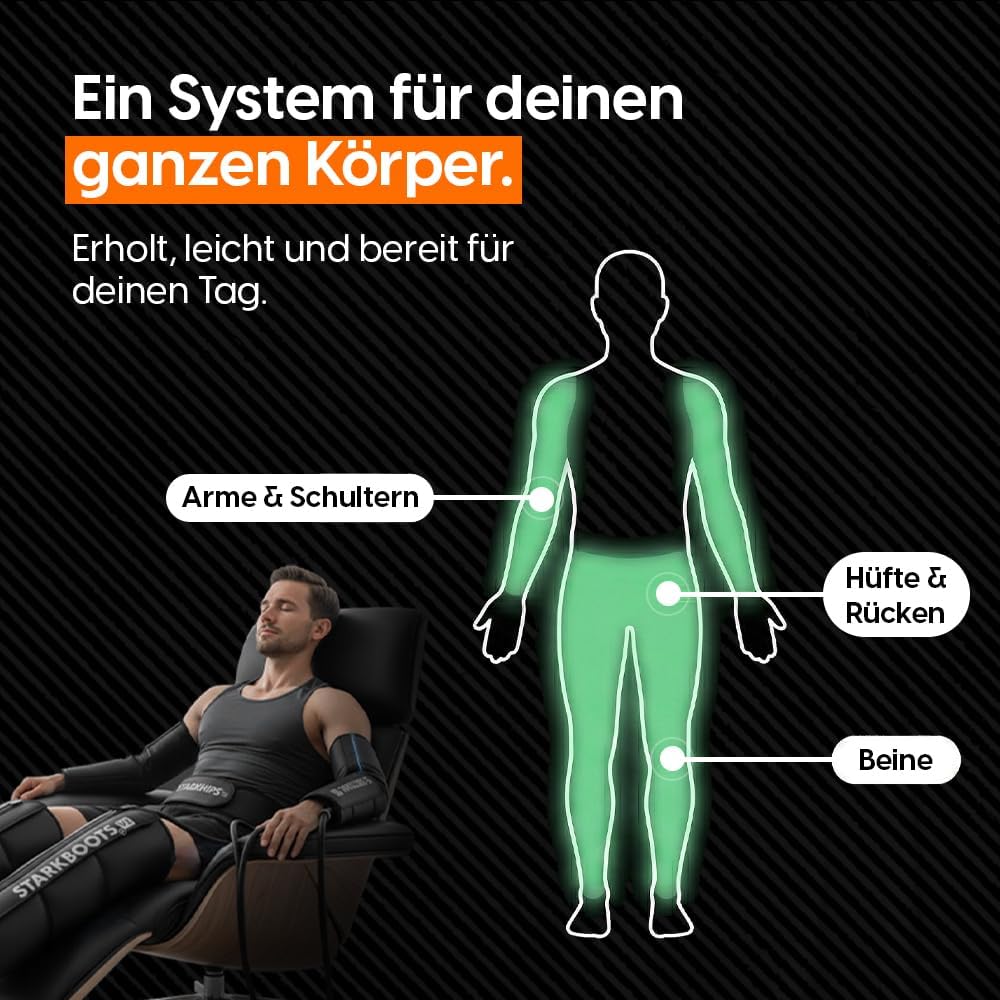 Thumbnail 1 de STARKBOOTS® V2 Ultimate Recovery Kit – Komplettes Kompressionssystem, Größe M