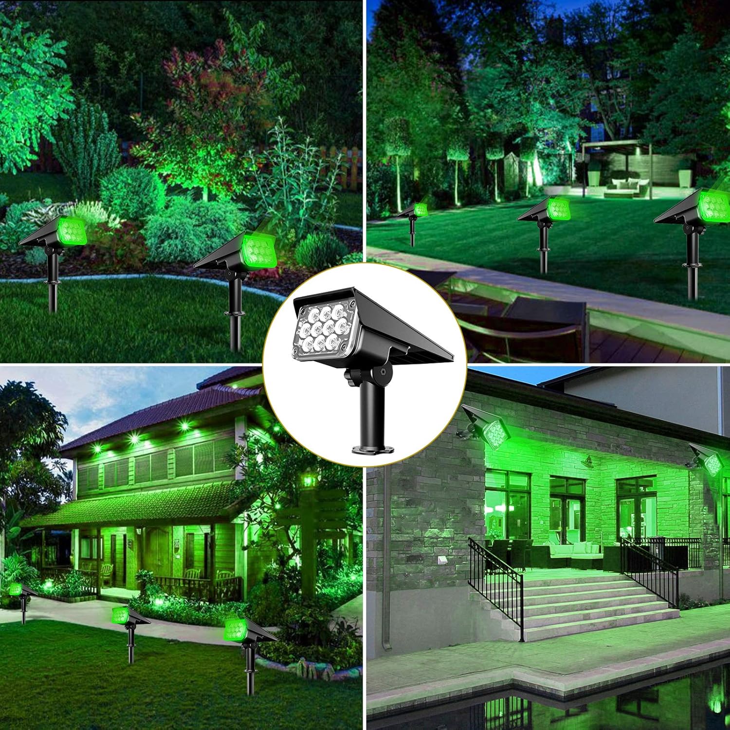 Thumbnail 6 de NATPOW solar spotlights 2000mAh