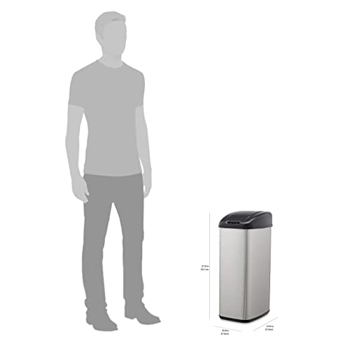 Thumbnail 6 de Amazon Basics, poubelle à capteur, 50 litres ⚙