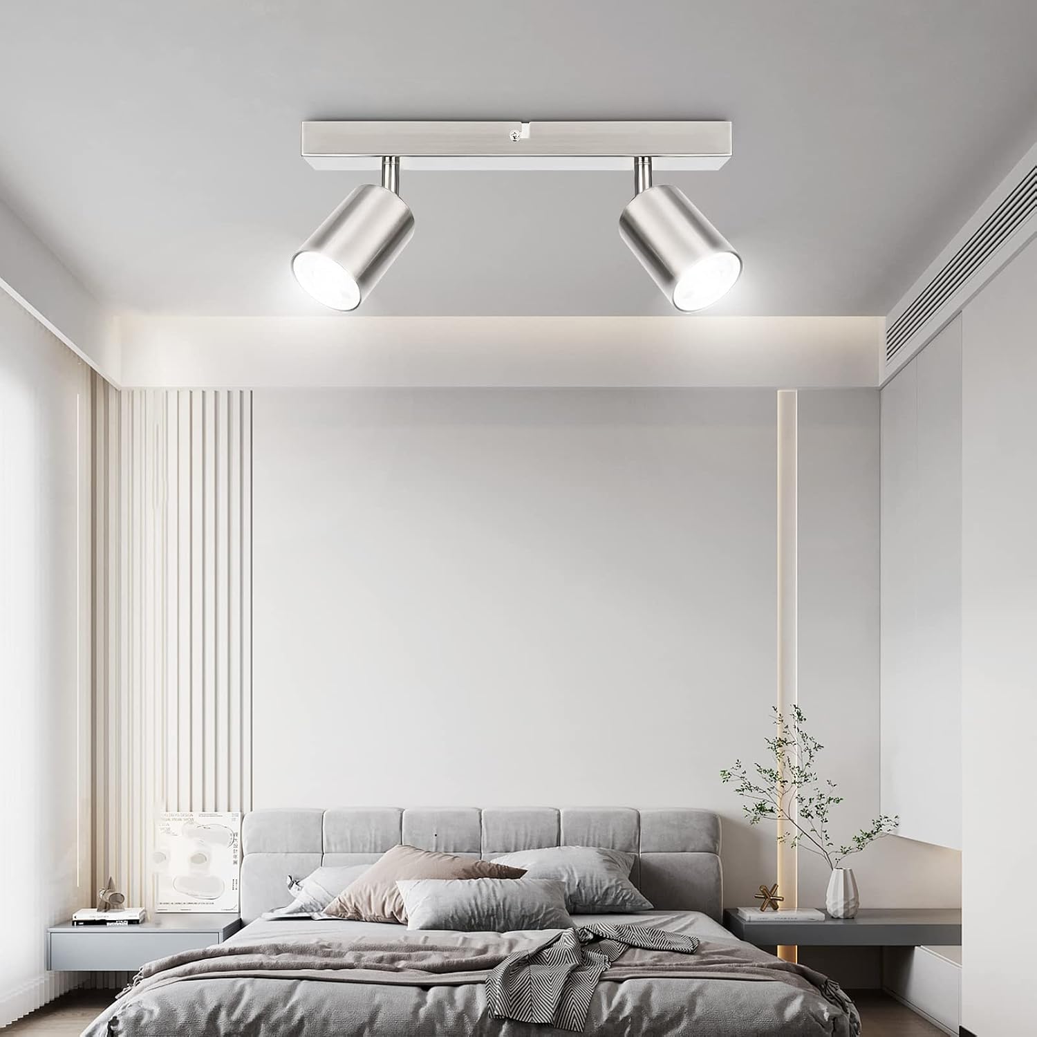 Thumbnail 6 de Ketom Lampada Faretti da Soffitto Orientabili GU10 2 luci