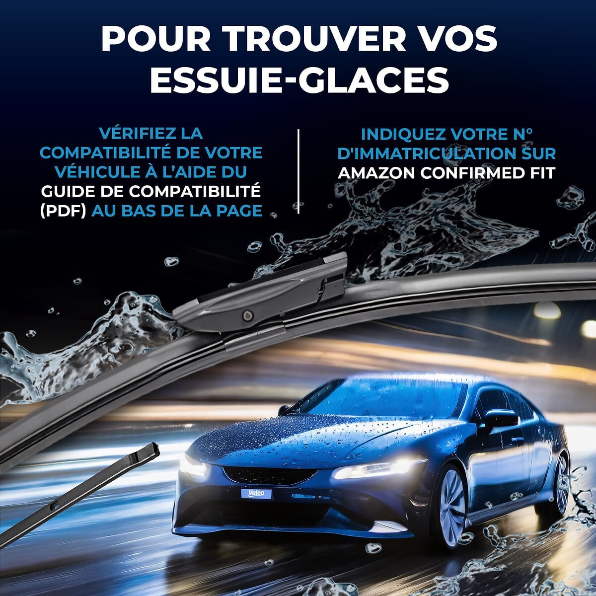 Detalle de Valeo VF800 Essuie-glace 500 mm