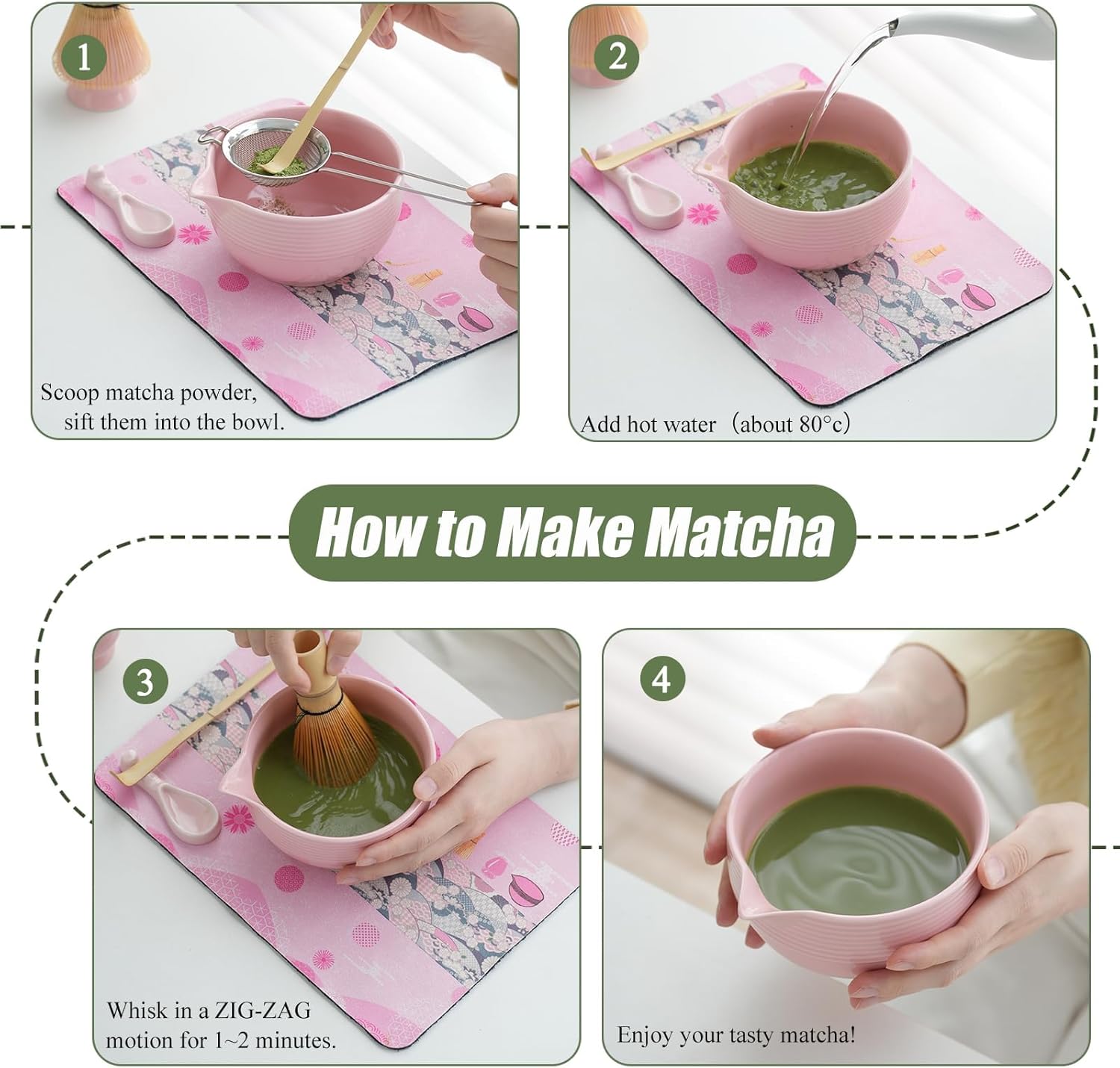 Thumbnail 5 de Clay&Fire Matcha Whisk Set 9-piece 🍵