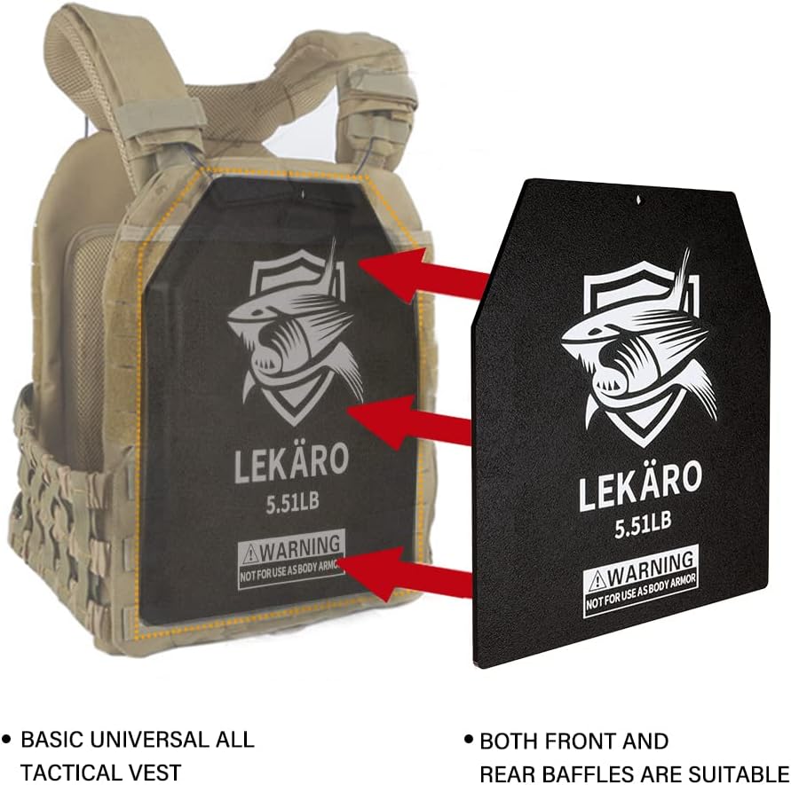 Detalle 2 de Weighted Vest Plates 20.94 LB pair