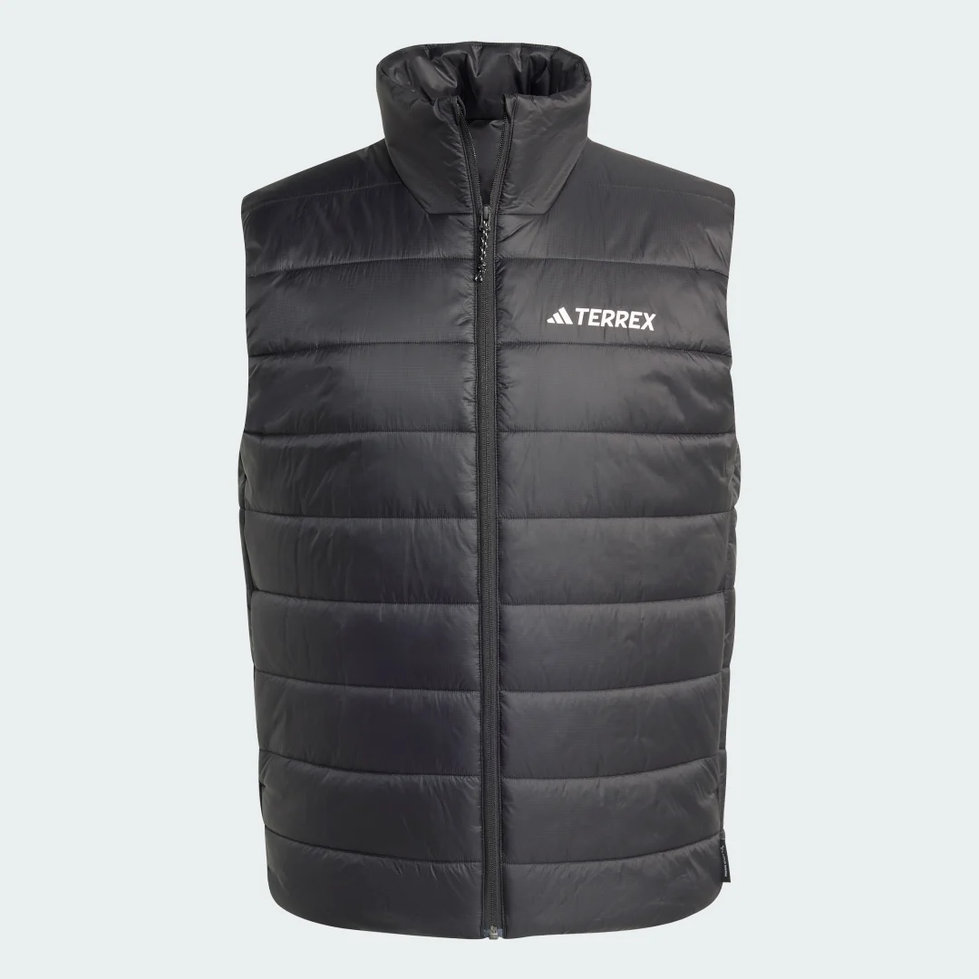 Detalle 2 de Chaleco acolchado Terrex Multi Essentials CLIMAWARM de Adidas – negro