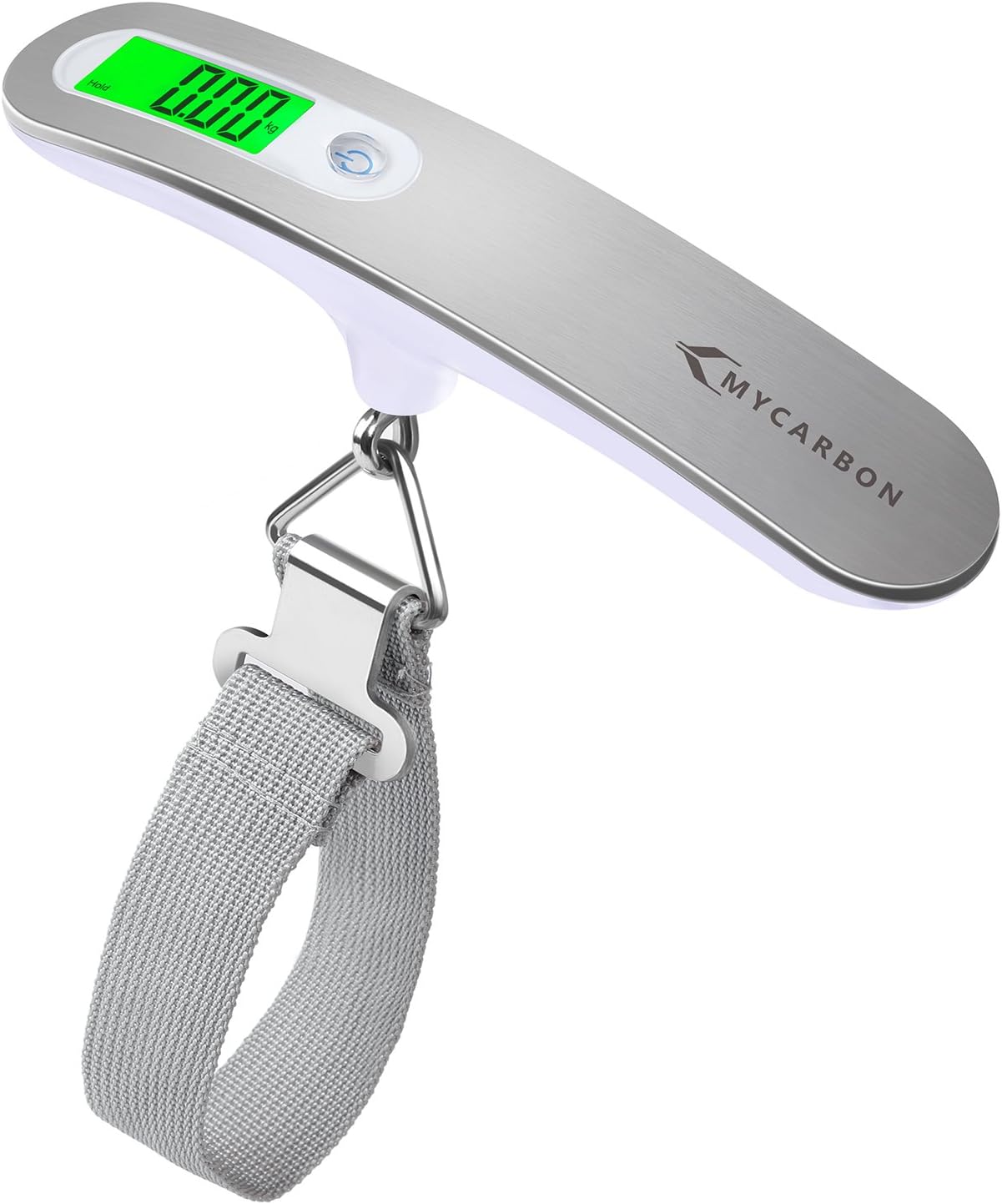Detalle de MYCARBON Pèse Bagages Max 50Kg/110Lb Argent – Balance électronique précise et portable