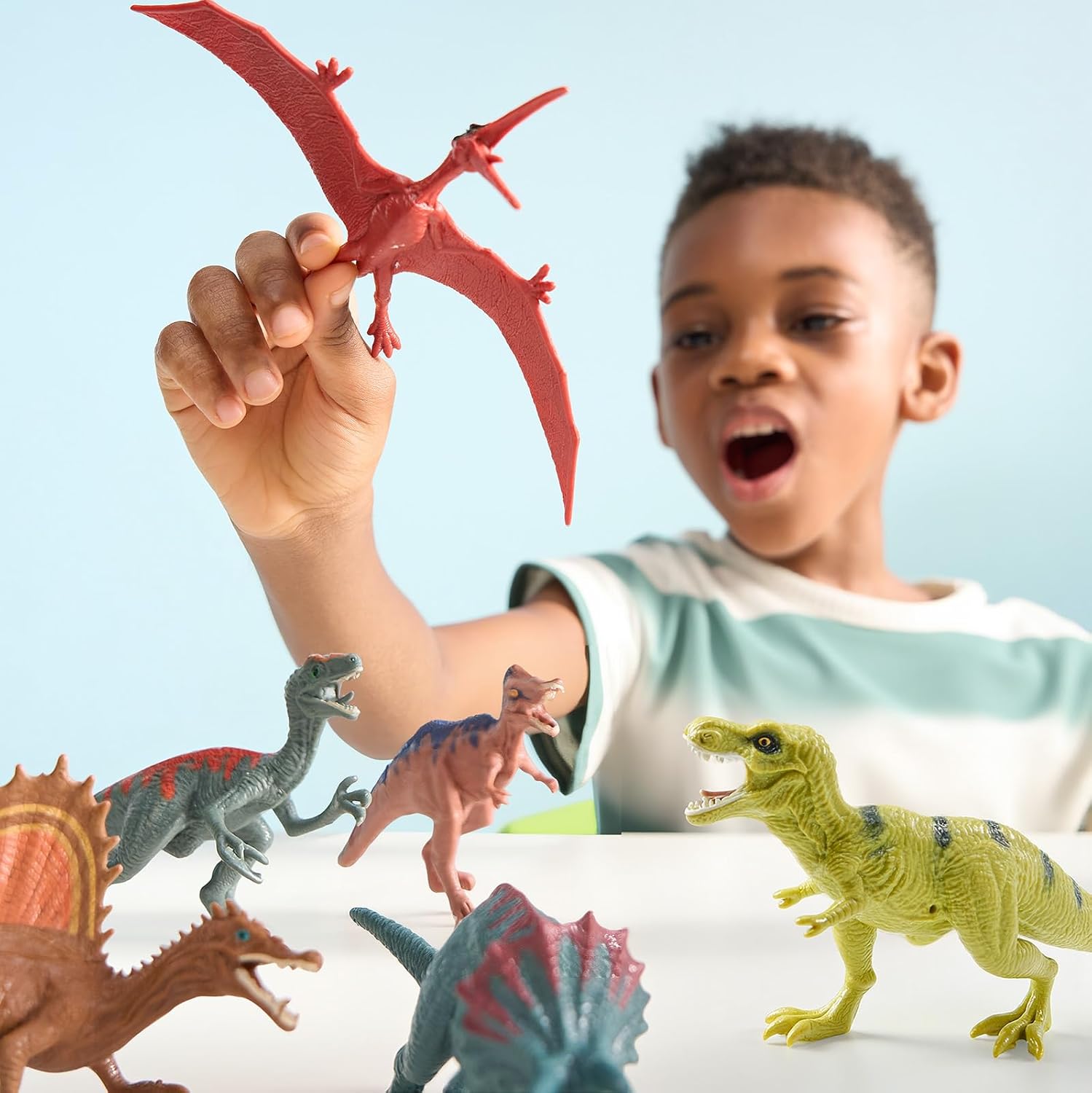 Thumbnail 2 de JOYIN Dinosaurier Spielzeug 19 Teile 3–6 Jahre