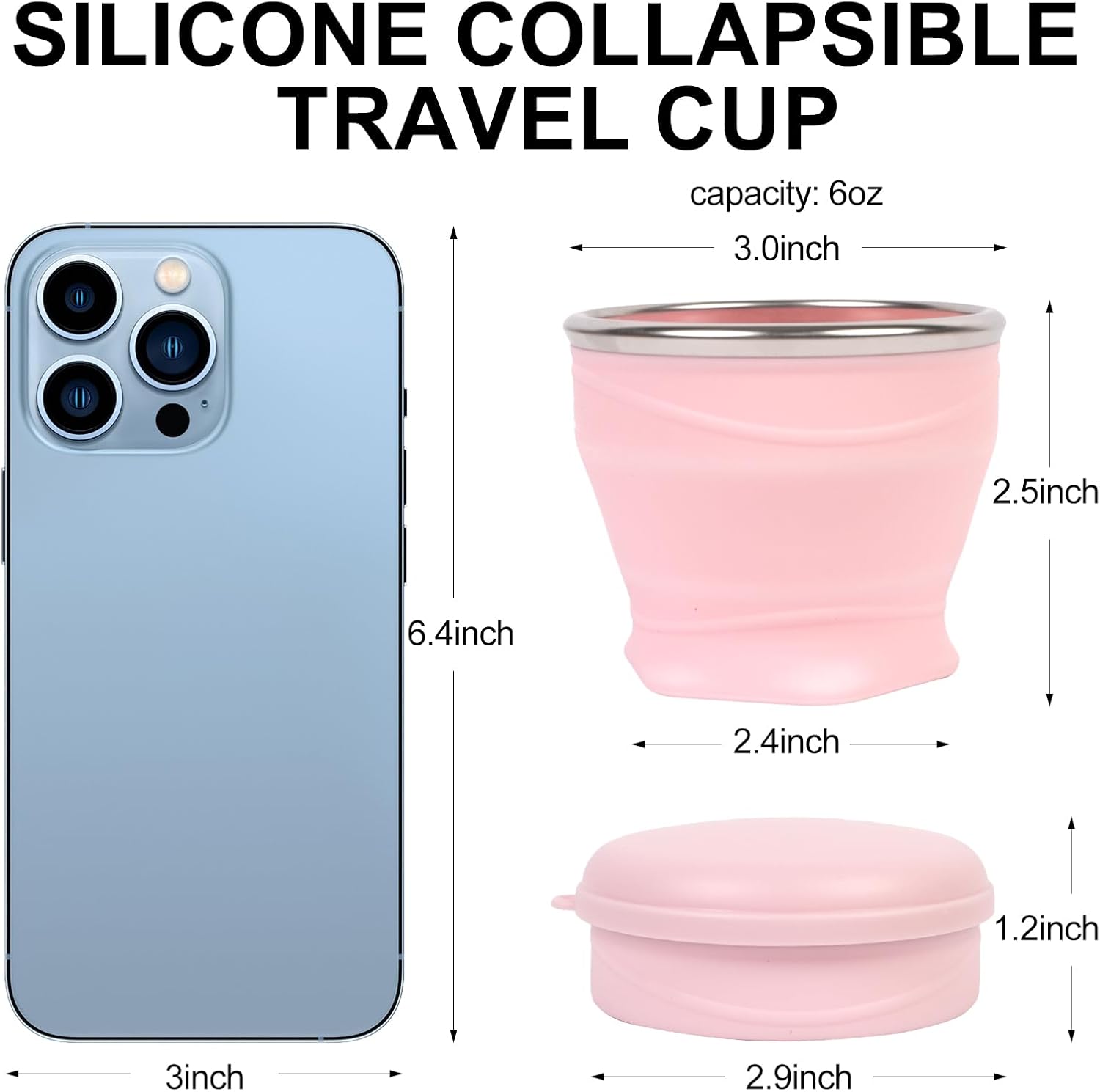 Detalle de Zhuzhiloono Collapsible Cup, 6 oz