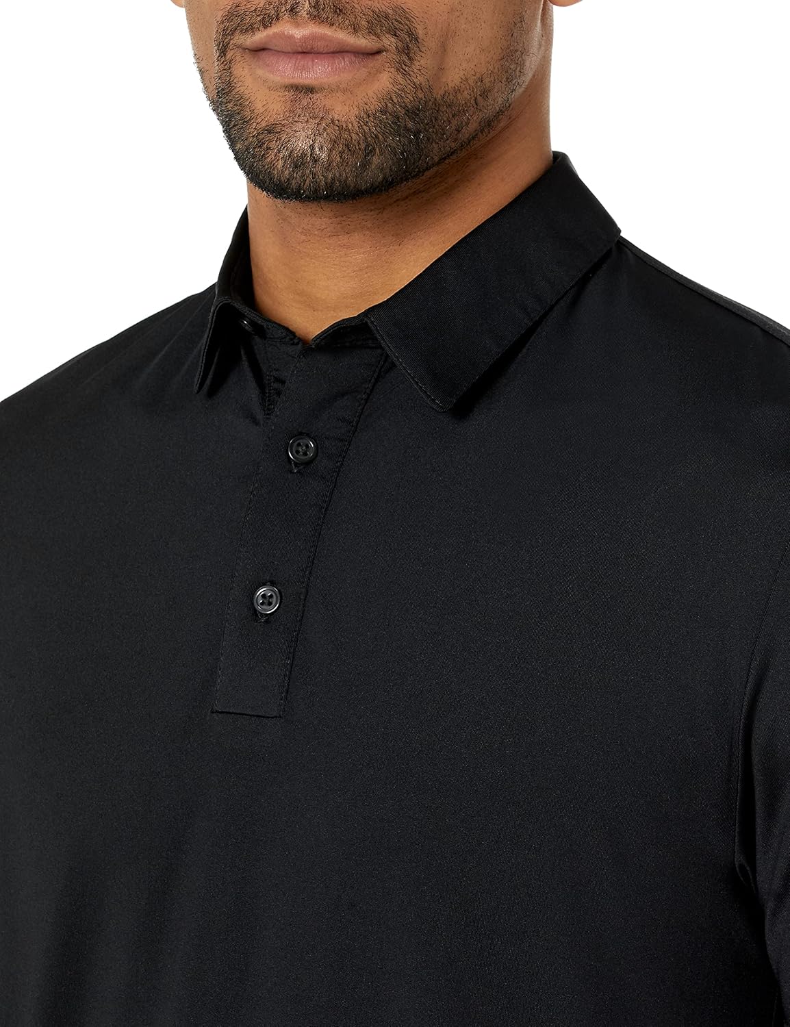 Detalle de Amazon Essentials Men's Slim-Fit Quick-Dry Moisture-Wicking Tech Stretch Short Sleeve Golf Polo