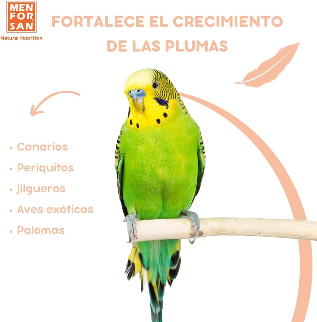 Thumbnail 2 de MENFORSAN Mangime complementare per uccelli in muta in gocce, 30 ml