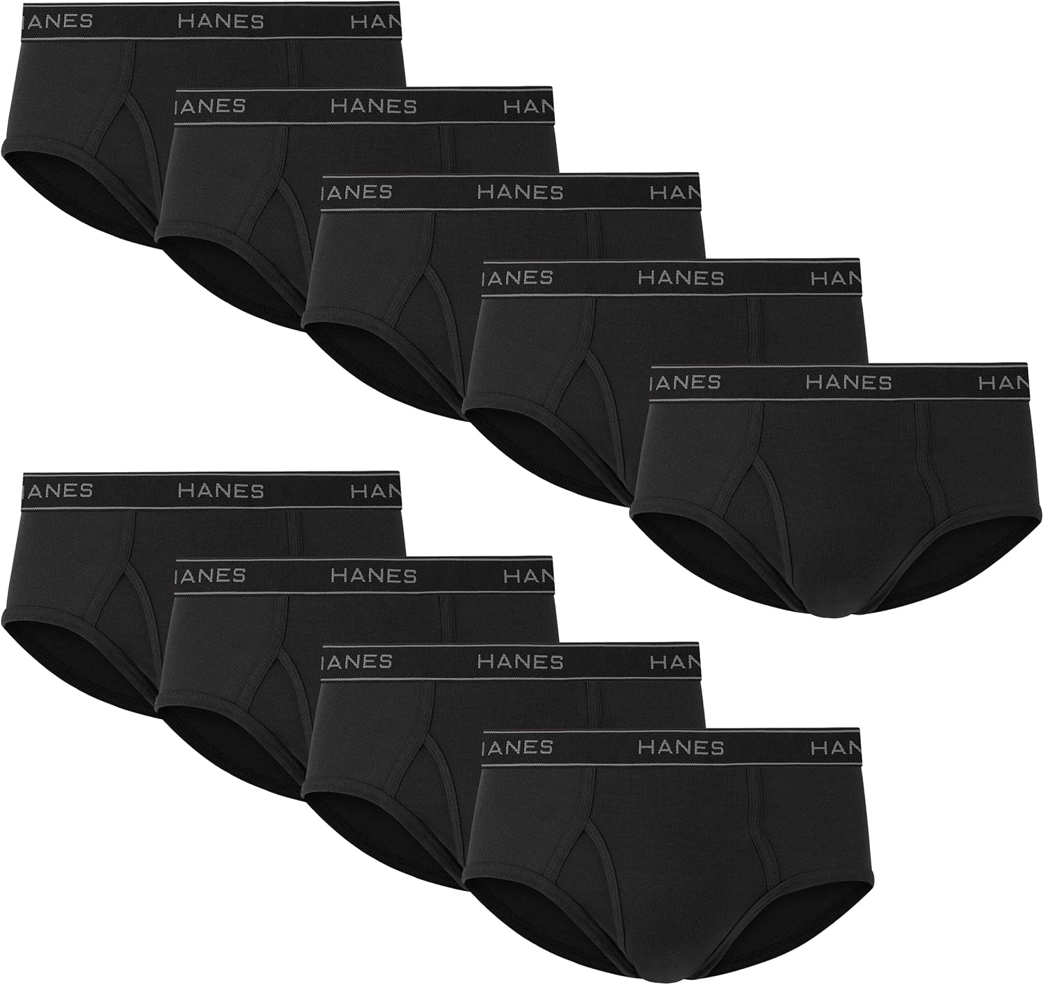 Thumbnail 2 de Hanes Men's Cotton Briefs 12 pack 🩲