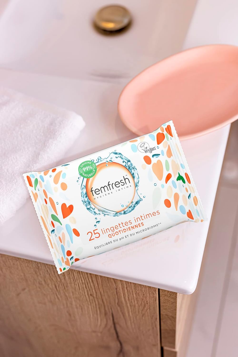 Thumbnail 3 de Femfresh Lingettes Intimes 25 unités