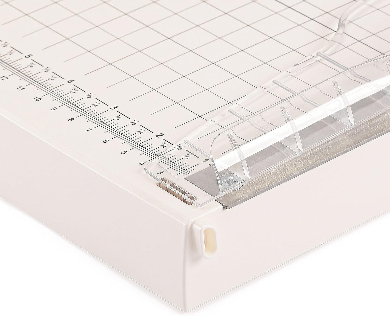 Detalle de Vaessen Creative Massicot Guillotine 30 cm Blanc – Coupe-papier fiable pour scrapbooking