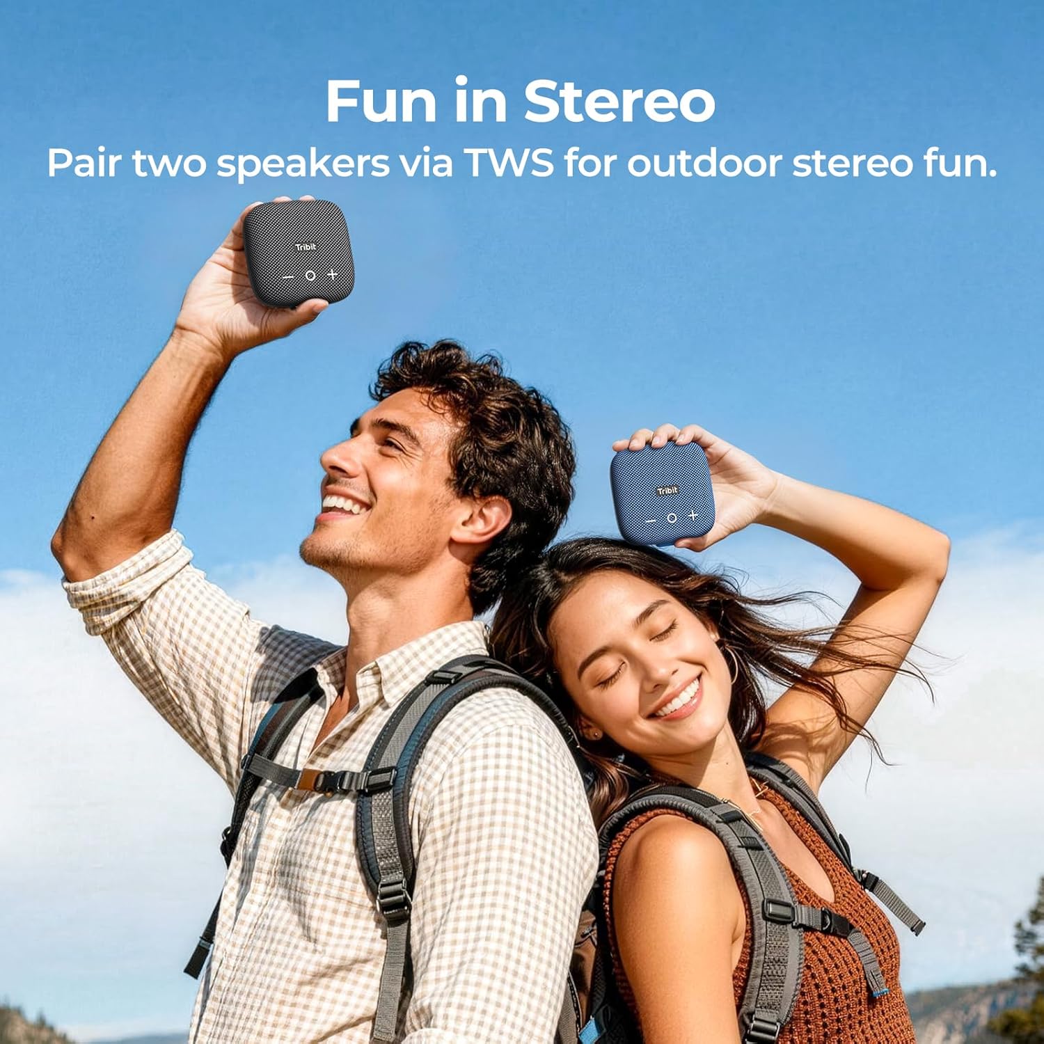 Thumbnail 6 de Tribit StormBox Micro 2 Wireless Portable Speaker (IP67, Bluetooth 5.3, 10W, 12H) — Pocket Bass for Bike, Travel & Camping