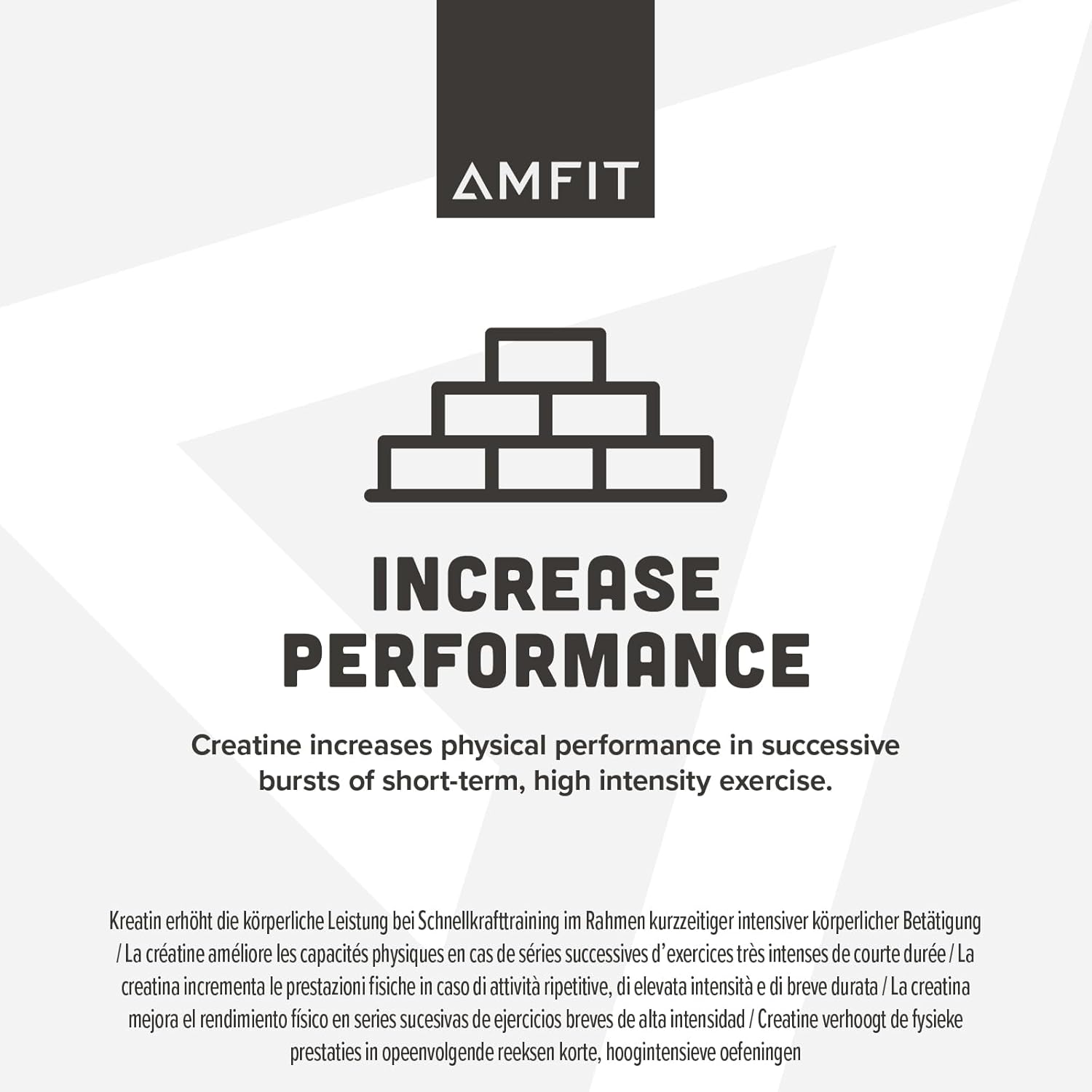 Thumbnail 2 de Amfit Nutrition Kreatinmonohydrat 500 g